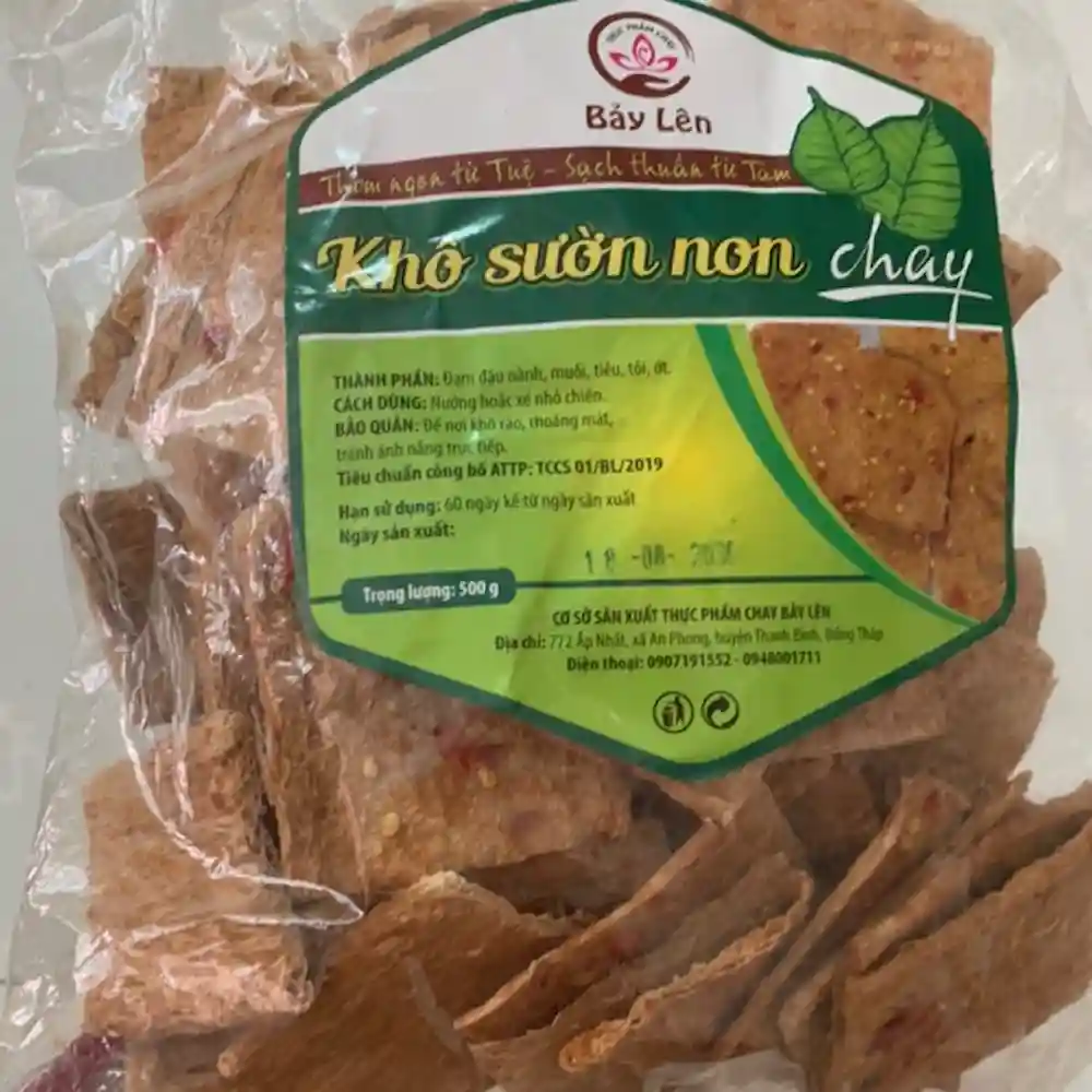 Cách bảo quản sườn non chay