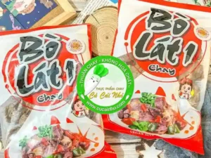 Sản phẩm Bò Lát 1 Chay Âu Lạc 100G luôn sẵn hàng tại Cửa hàng thực phẩm chay Củ Cải Nhỏ