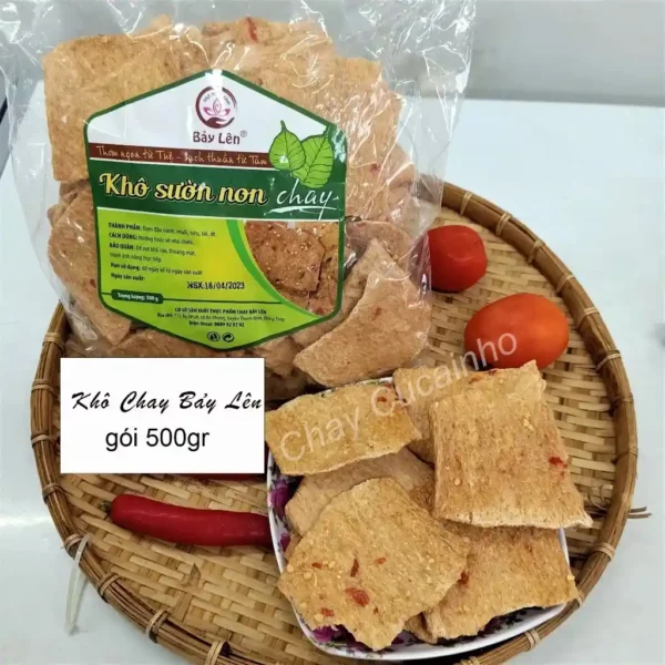 Khô sườn non chay Bảy Lên 500g