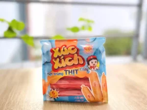 Xúc xích chay tiệt trùng Âu Lạc 150g (5 cây/gói)