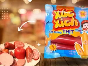 Xúc xích chay tiệt trùng Âu Lạc 150g (5 cây/gói)