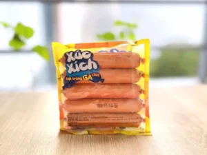 Xúc xích chay tiệt trùng Âu Lạc 150g (5 cây/gói)